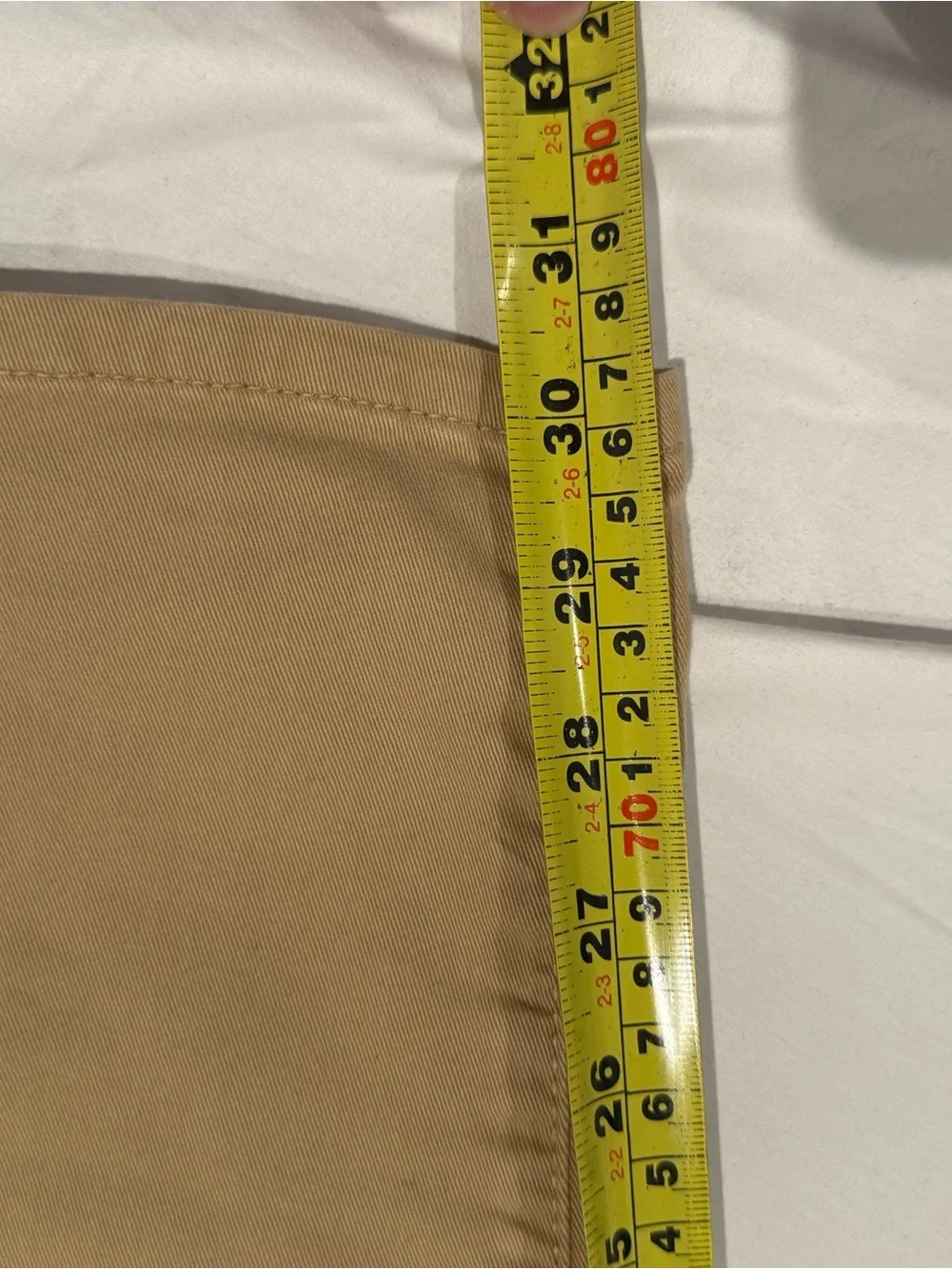 Rag & Bone Slim Stretch Twill Chino Pants Mens 32 Cornstalk Khaki Tan